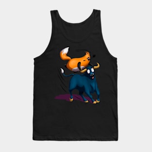 Fox and bull Tank Top